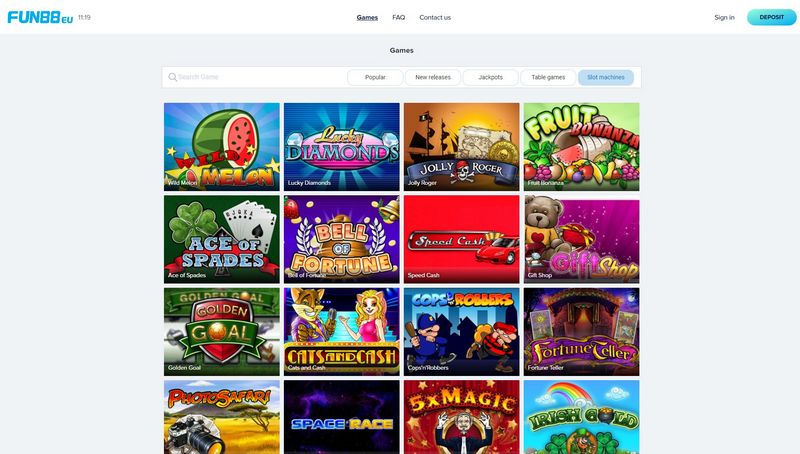 Fun88 Casino Online - Una experiencia de juego moderna y atractiva